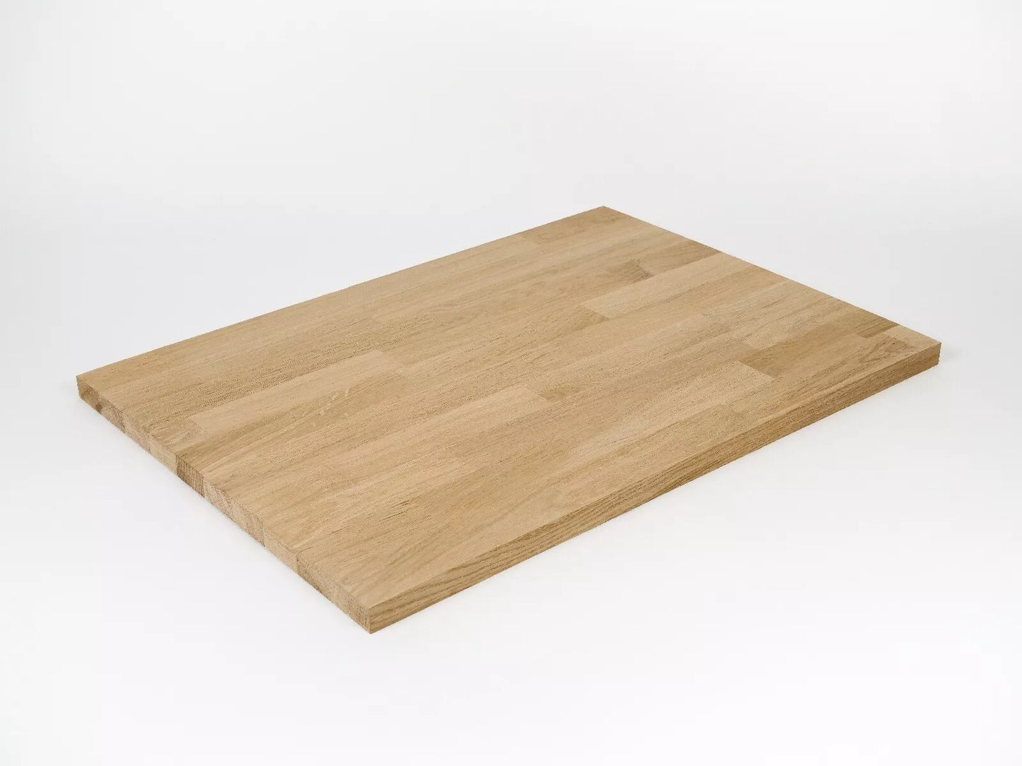 Solid edge glued panel DIY Oak A/B, finger jointed lamellas with fixed width, 26 mm