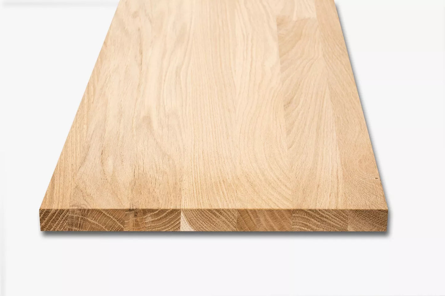 Shelf Stair tread Risers Windowsill Oak A/B, full stave lamellas, 20 mm, Unfinished