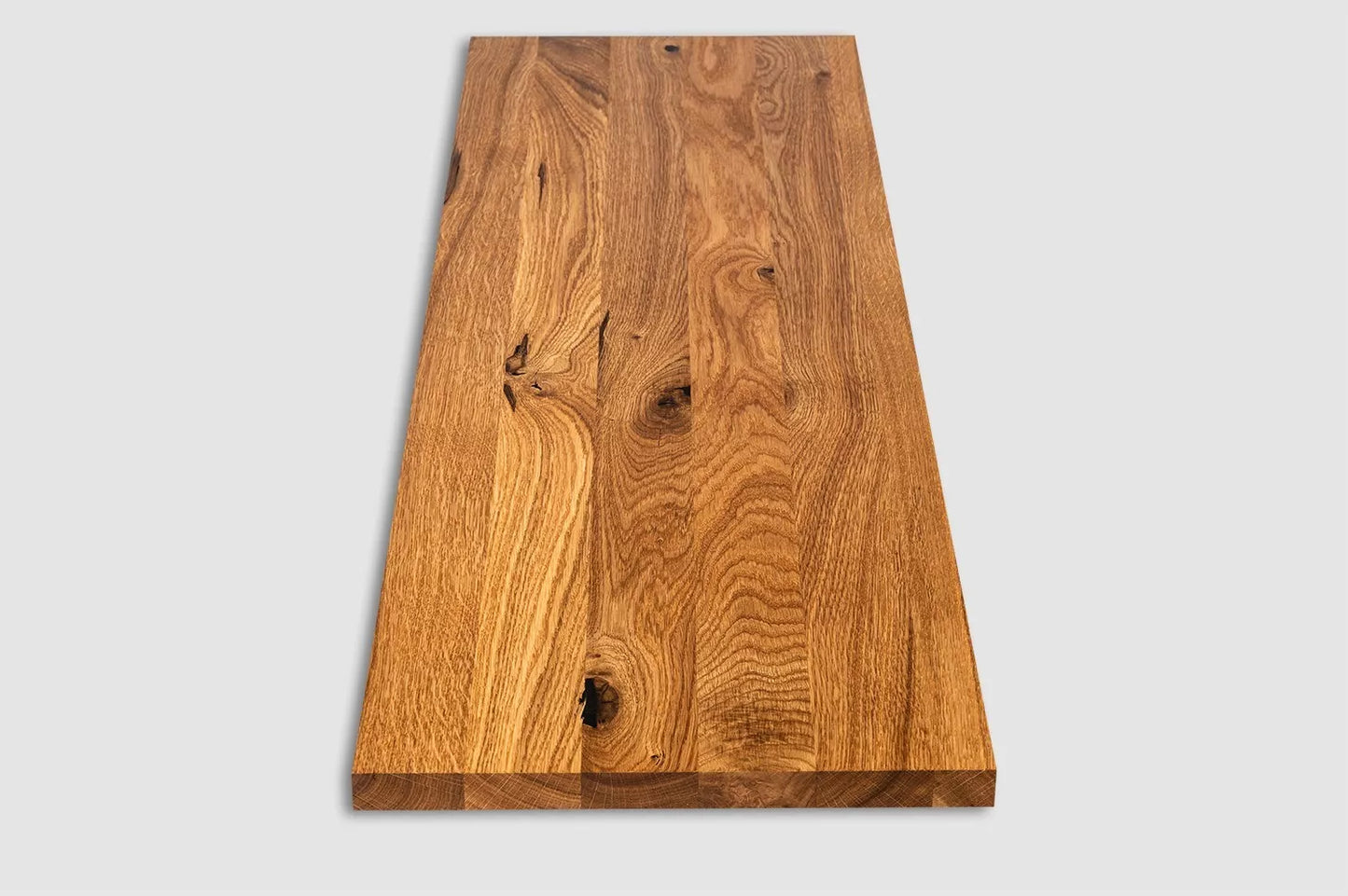 Plaukts, trepju pakāpiens, pretpakāpiens, palodze, Ozols Rustic, pilnas lameles, 20 mm, Dabīgi eļļots