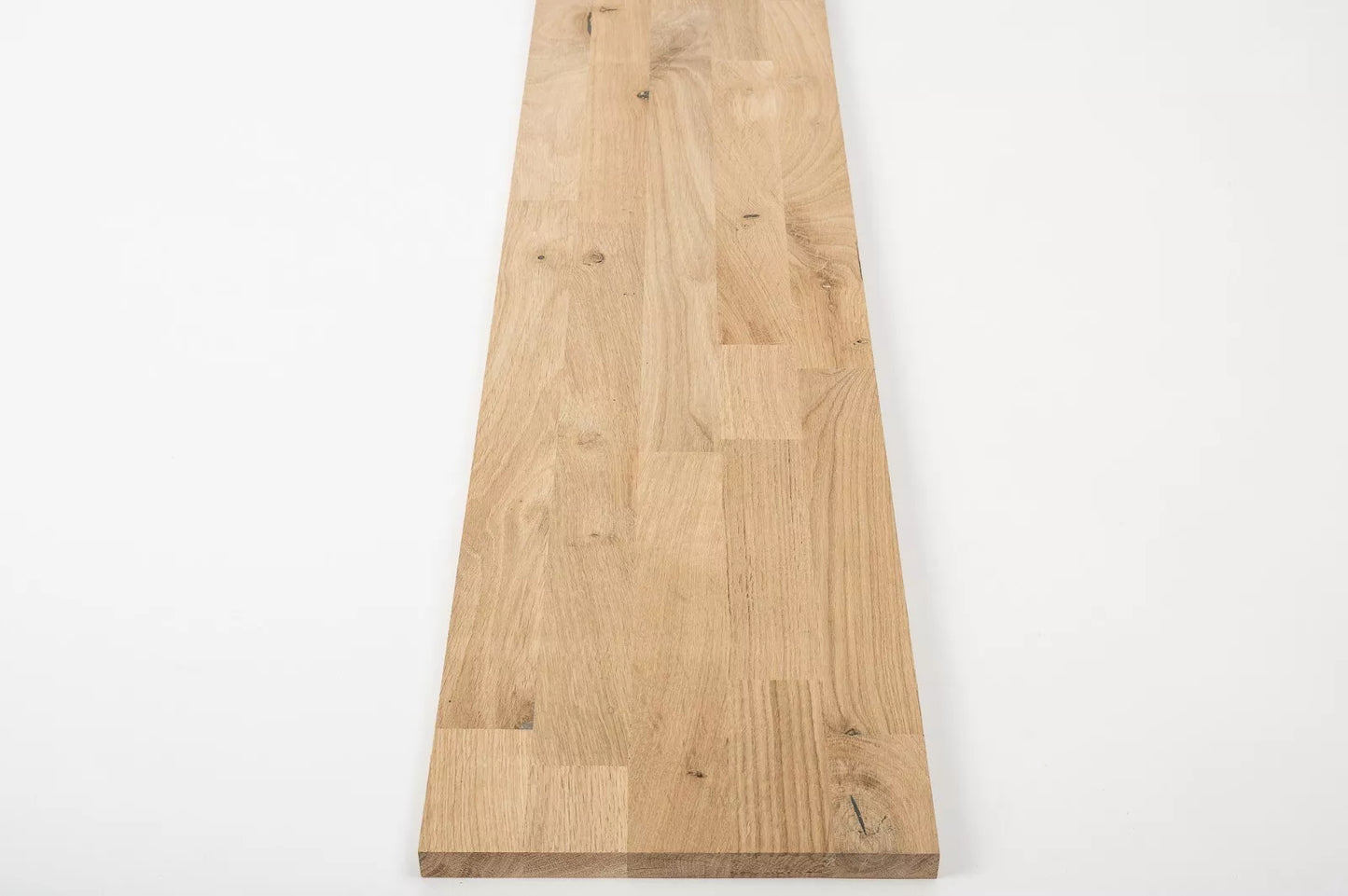 Līmēta masīvkoka plātne DIY Ozols Rustic, audzētas lameles fixētā platumā, 20 mm