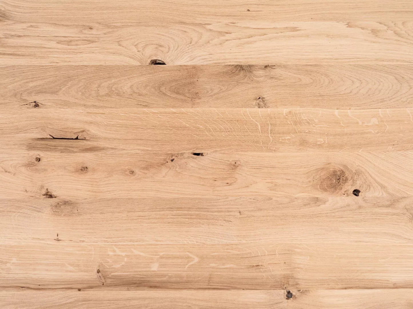 Līmēta masīvkoka plātne DIY Ozols Rustic, pilnas lameles fixētā platumā, 52mm, 3-kārt