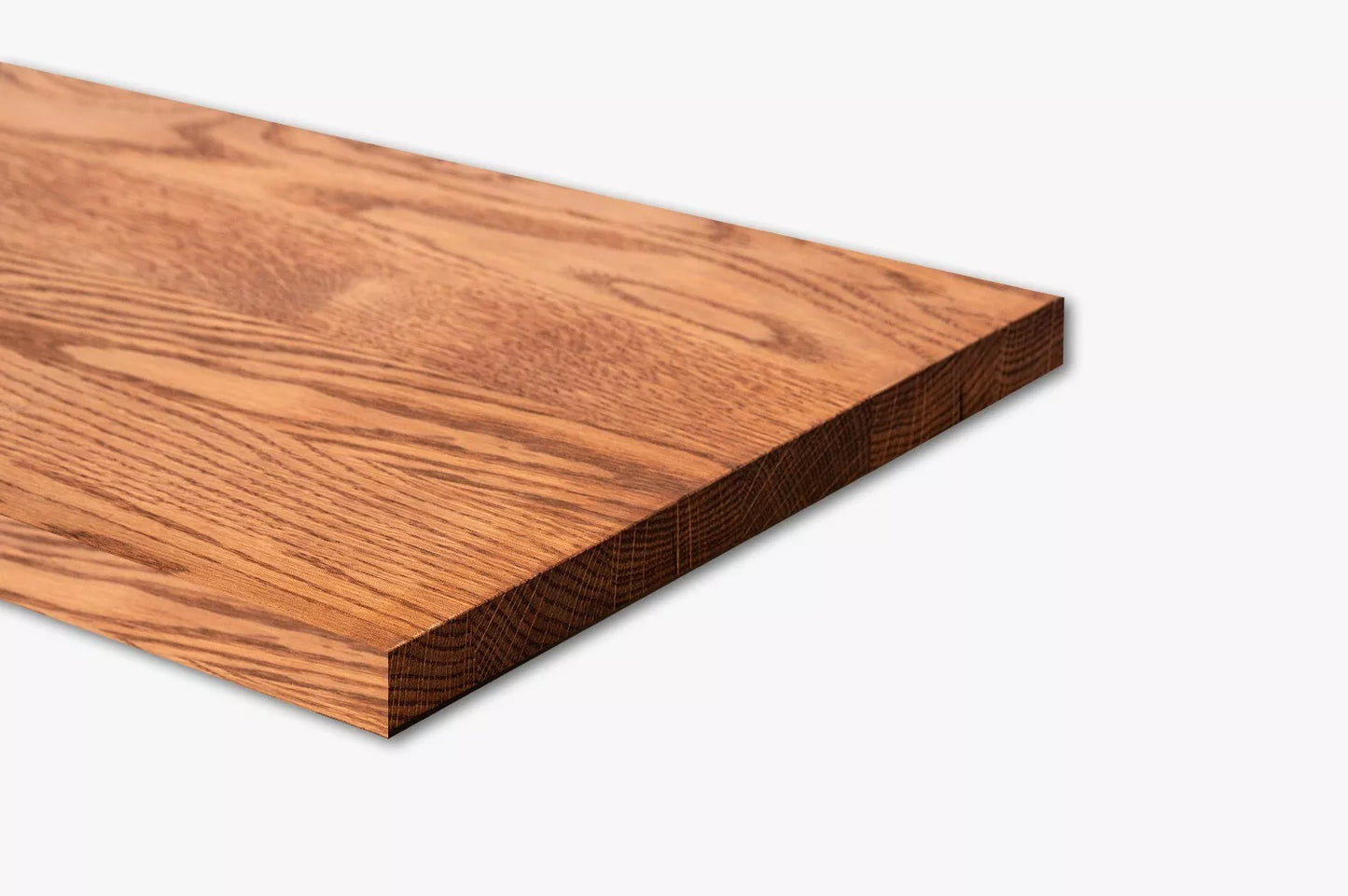 Shelf Stair tread Risers Windowsill Oak A/B, full stave lamellas, 26 mm, Cherry oil