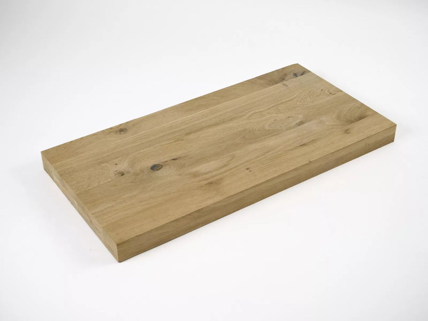 Līmēta masīvkoka plātne DIY Ozols Rustic, pilnas lameles, 40 mm, 2-kārt