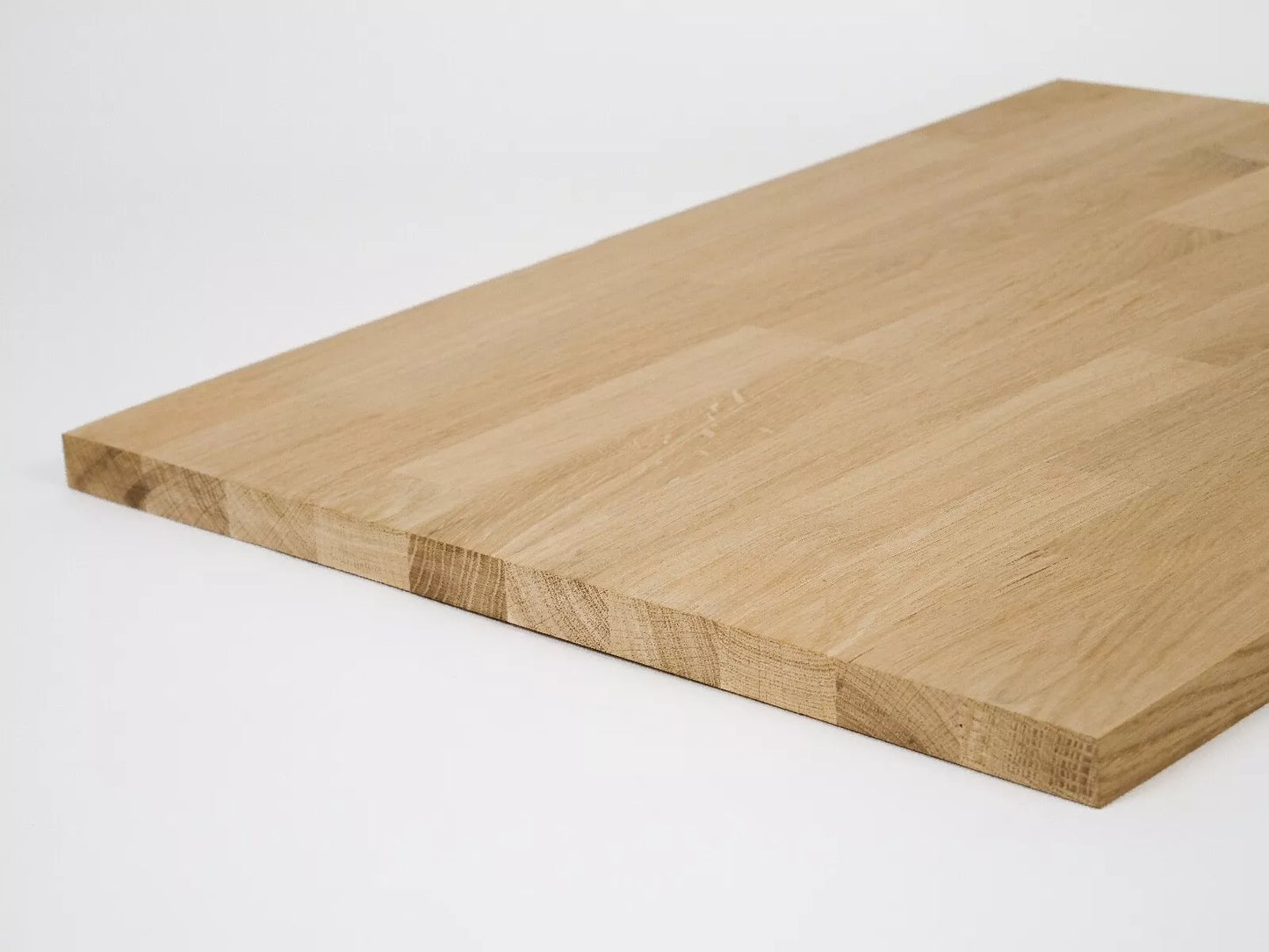 Solid edge glued panel DIY Oak A/B, finger jointed lamellas with fixed width, 20 mm