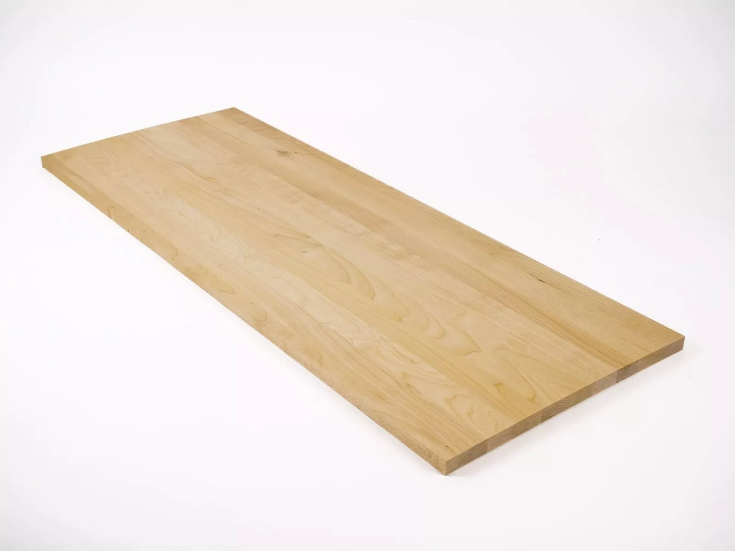 Solid edge glued panel DIY Steamed Beech A/B, full stave lamellas with fixed width, 19 mm