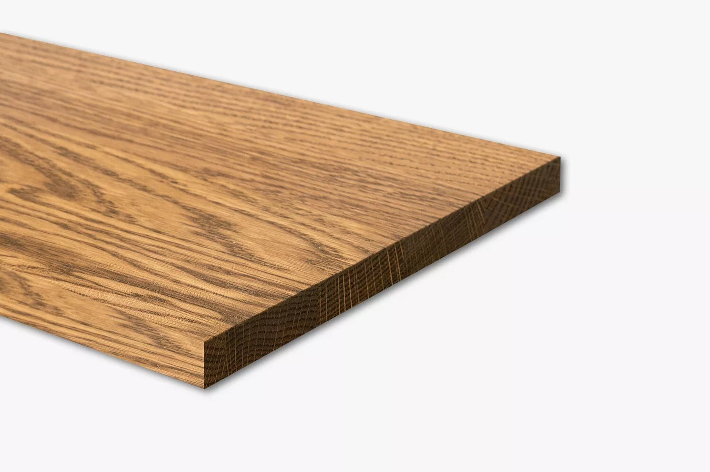 Shelf Stair tread Risers Windowsill Oak A/B, full stave lamellas, 26 mm, Antique oil