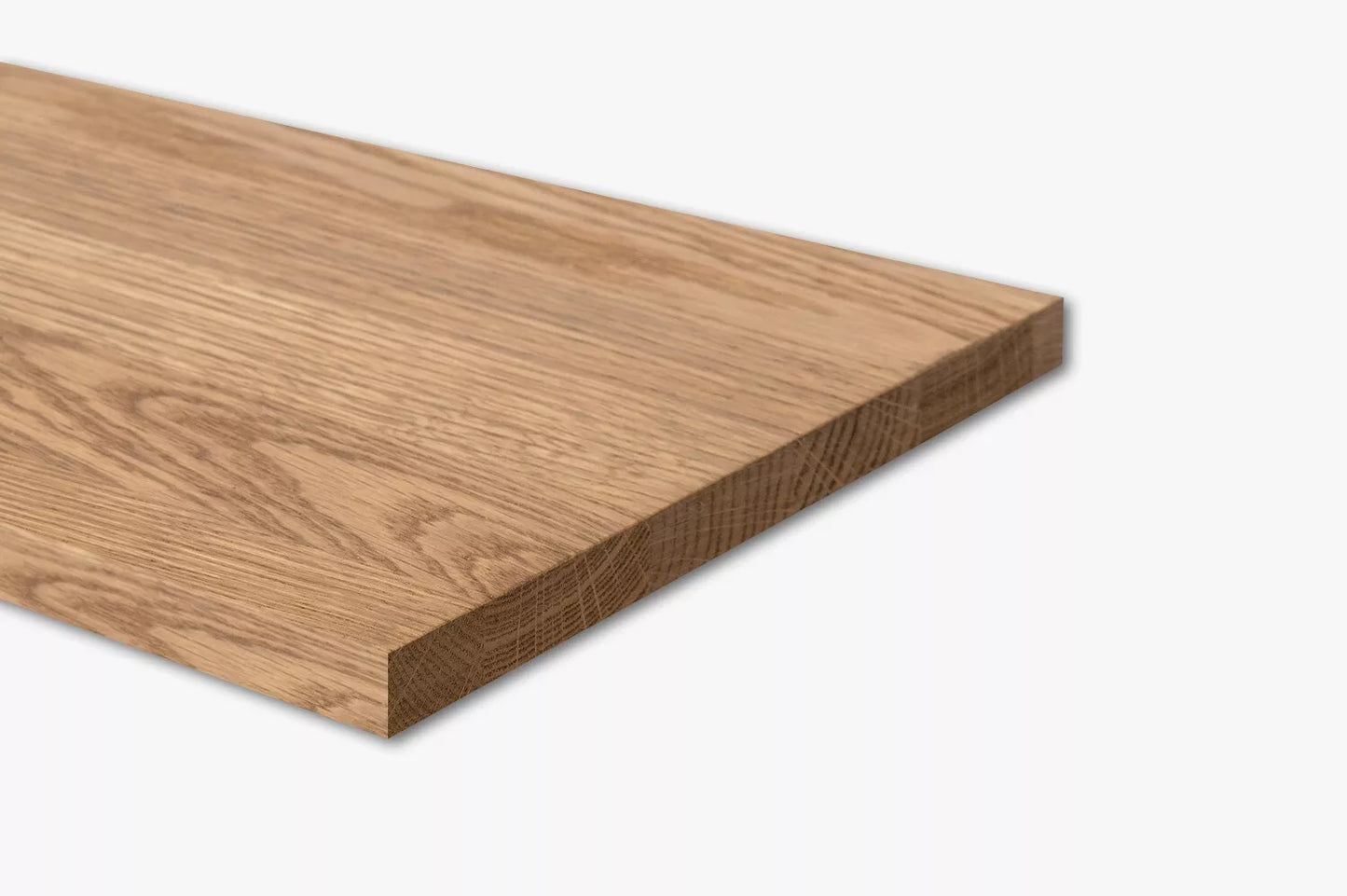 Shelf Stair tread Risers Windowsill Oak A/B, full stave lamellas, 26 mm, Bronze oil