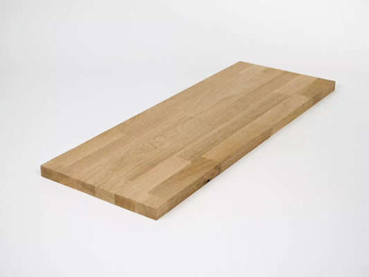 Līmēta masīvkoka plātne DIY Ozols A/B, audzētas lameles fixētā platumā, 26 mm