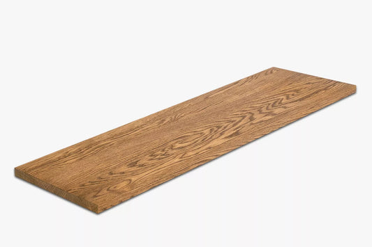 Shelf Stair tread Risers Windowsill Oak A/B, full stave lamellas, 20 mm, Antique oil