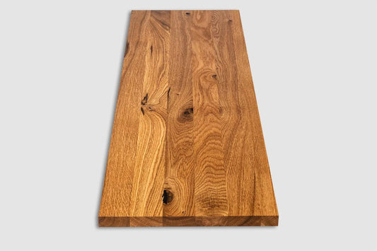 Plaukts, trepju pakāpiens, pretpakāpiens, palodze, Ozols Rustic, pilnas lameles, 16mm, Dabīgi eļļots