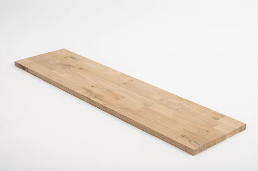 Līmēta masīvkoka plātne DIY Ozols Rustic, audzētas lameles fixētā platumā, 20 mm
