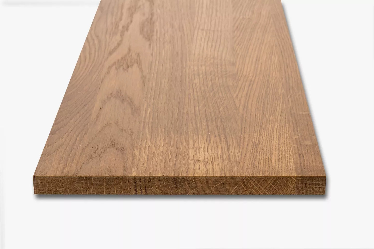 Shelf Stair tread Risers Windowsill Oak A/B, full stave lamellas, 26 mm, Bronze oil
