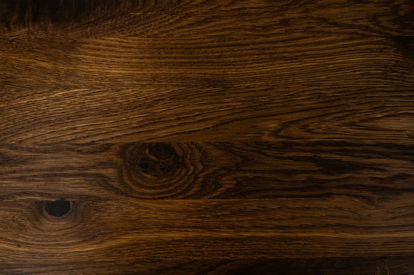 Stair tread Windowsill with overhang Smoked Oak Rustic, full stave lamellas, 26 mm, Naturally oiled