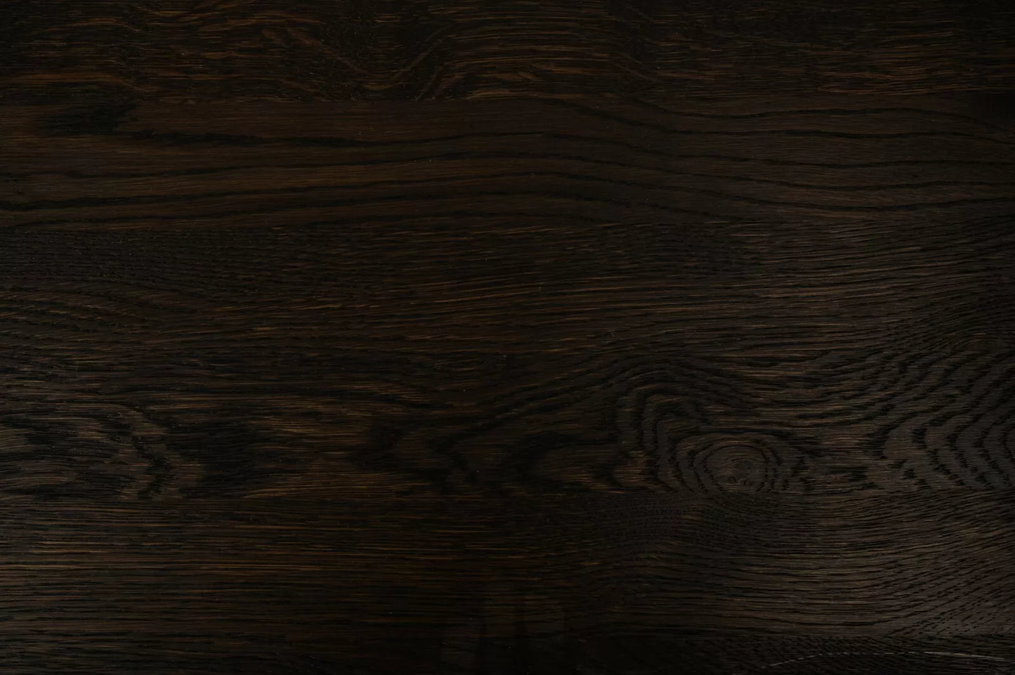 Stair tread Windowsill with overhang Smoked Oak Rustic, full stave lamellas, 26 mm, Black oil