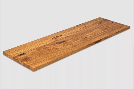Plaukts, trepju pakāpiens, pretpakāpiens, palodze, Ozols Rustic, pilnas lameles, 20 mm, Dabīgi eļļots