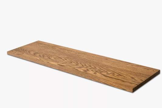Shelf Stair tread Risers Windowsill Oak A/B, full stave lamellas, 20 mm, Antique oil