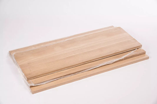 Līmēta masīvkoka plātne DIY Ozols A/B, pilnas lameles fixētā platumā, 20mm