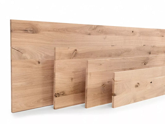 Līmēta masīvkoka plātne DIY Ozols Rustic, pilnas lameles fixētā platumā, 16mm