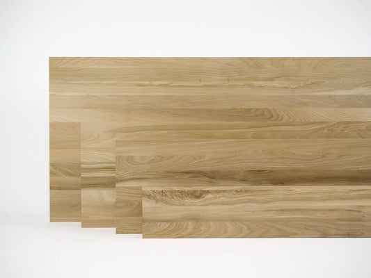 Līmēta masīvkoka plātne DIY Osis Brownheart A/B, pilnas lameles nejaušu platumā, 26 mm